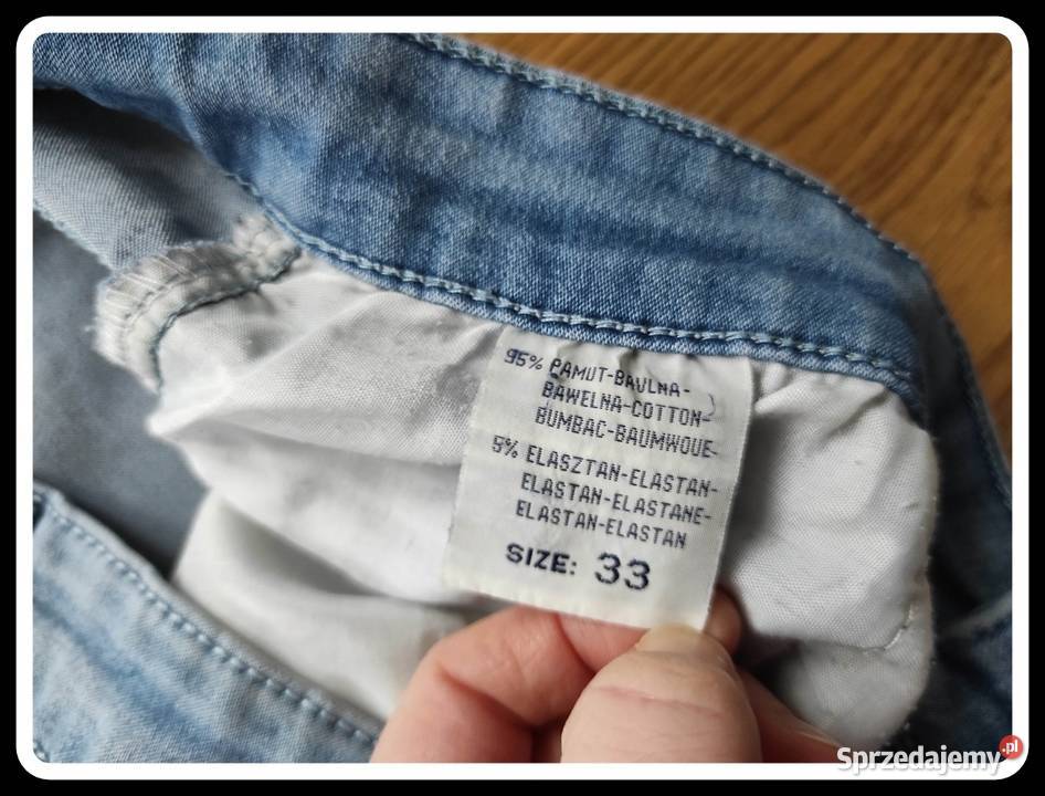Jasne spodnie jeansowe damskie 44 XXL Miss mazowieckie