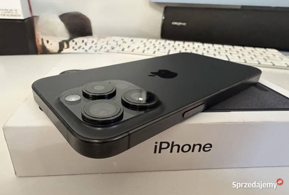iPhone 15 pro 128 GB titanium black Nowa Sól