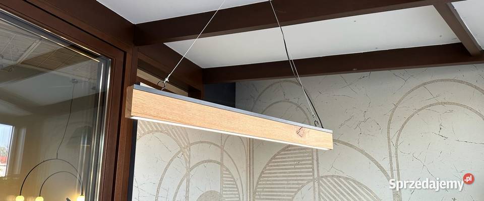 Lampa Wisząca Dębowa 58 Przecena Styl INDUSTRIAL Kraków