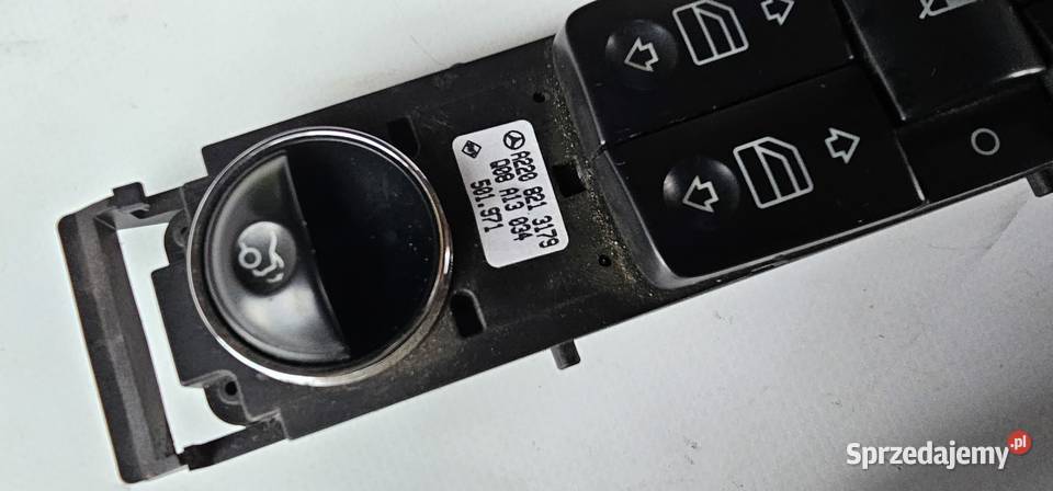 Panel szyb lewy mercedes w220 lift 2208213179 Rok produkcji 2005 wielkopolskie Zbąszyń sprzedam