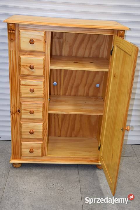 komoda z drewna sosnowego nowa Olsztyn