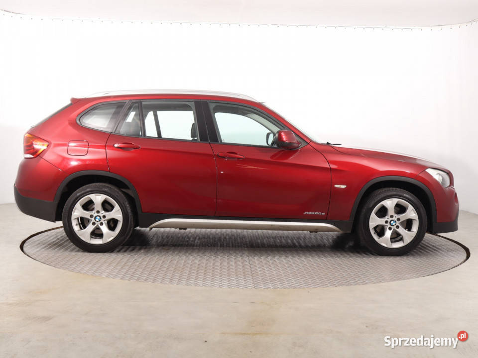 BMW X1 xDrive20d czerwony Katowice