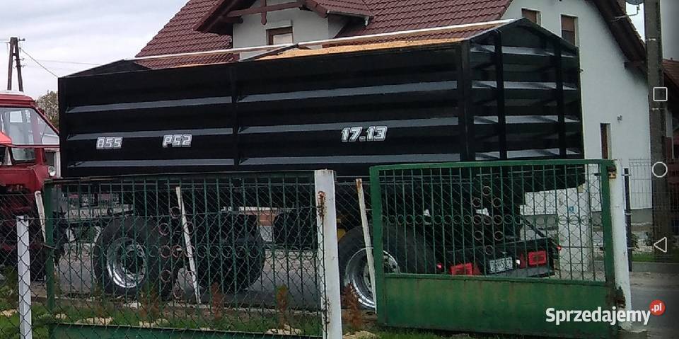 Przyczepa BSS 1612 Brandys Panav 1713 wielkopolskie Leszno sprzedam
