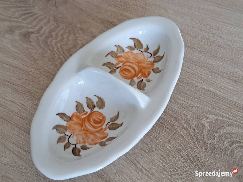 Stary Porcelanowy przyprawnik Ćmielów z czasów mazowieckie Radom