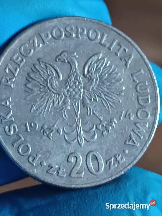 Sprzedam monete 20 zl 1974 r Nowotko Maly Orzel lubelskie Chełm sprzedam