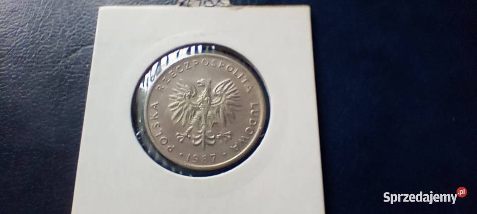 Stare monety 20 złotych 1987 skrętka PRL Polska Lesko sprzedam