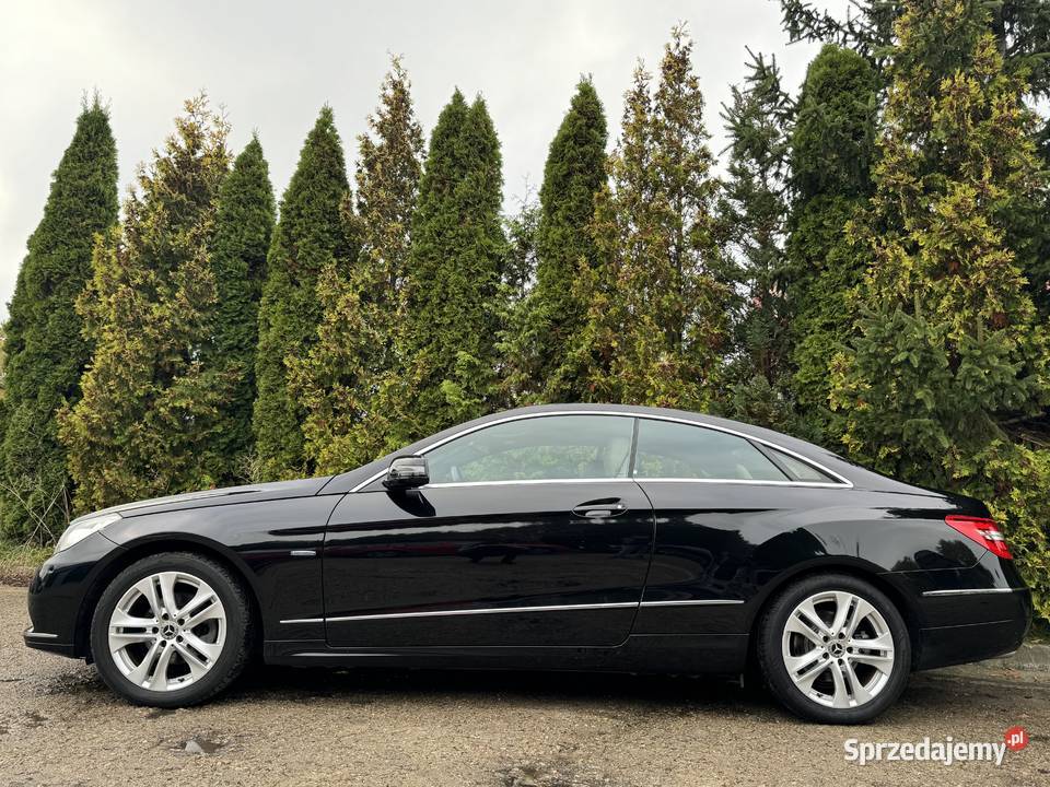 Mercedes E250 Coupe Automat Bixenon Jasna Skóra wielofunkcyjna kierownica Elbląg sprzedam