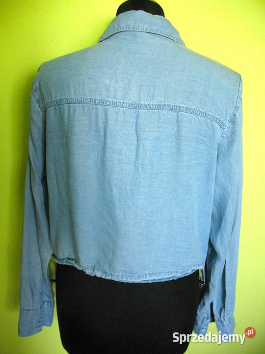 Bluzka koszulowa rozmiar 38 M biust 108 niebieski mazowieckie Siedlce