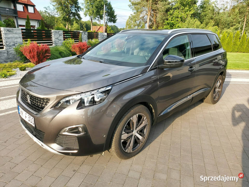 Peugeot 5008 20 hdi gt 7 foteli kamera navi full kurtyny powietrzne 5008 lubelskie