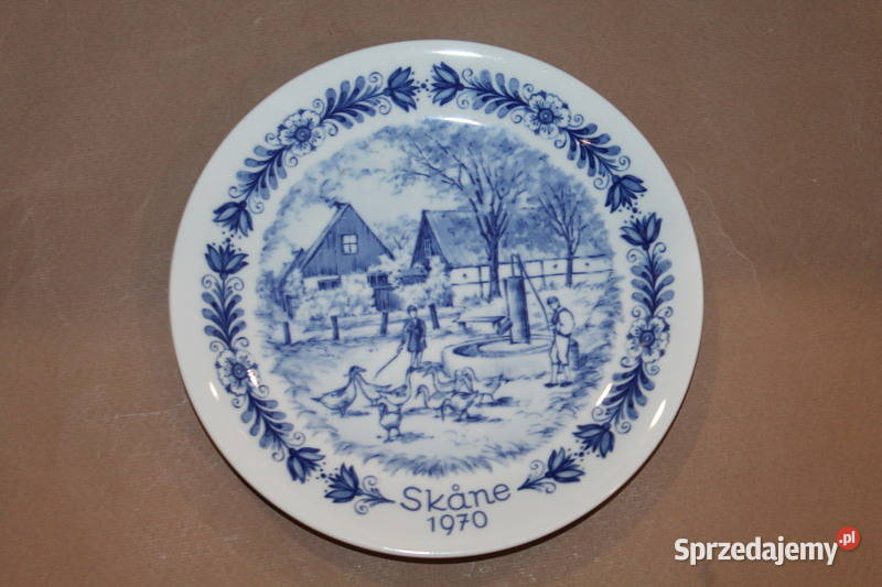 Talerzyk kolekcjonerski Skanes 1970 Weiden 1019 zachodniopomorskie Szczecin