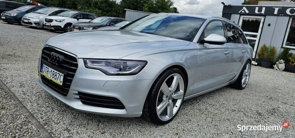 Audi A6 Avant 30 TDI AutomatN RozrządSkóraSLINE nawigacja Świdnica