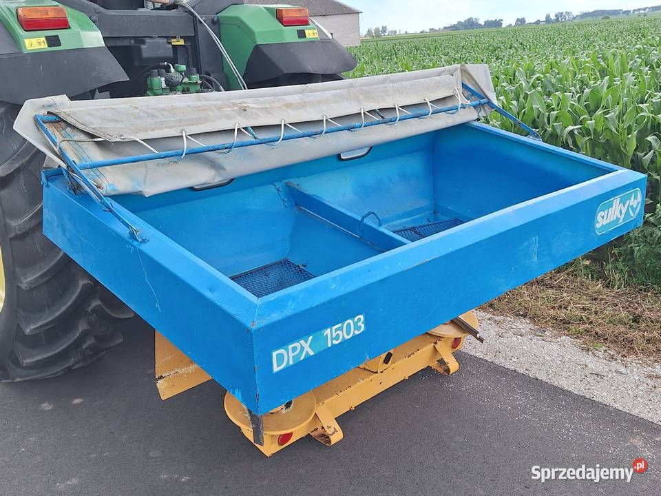 Rozsiewacz nawozów sulky dpx 1503 15 tony Rozsiewacze nawozów