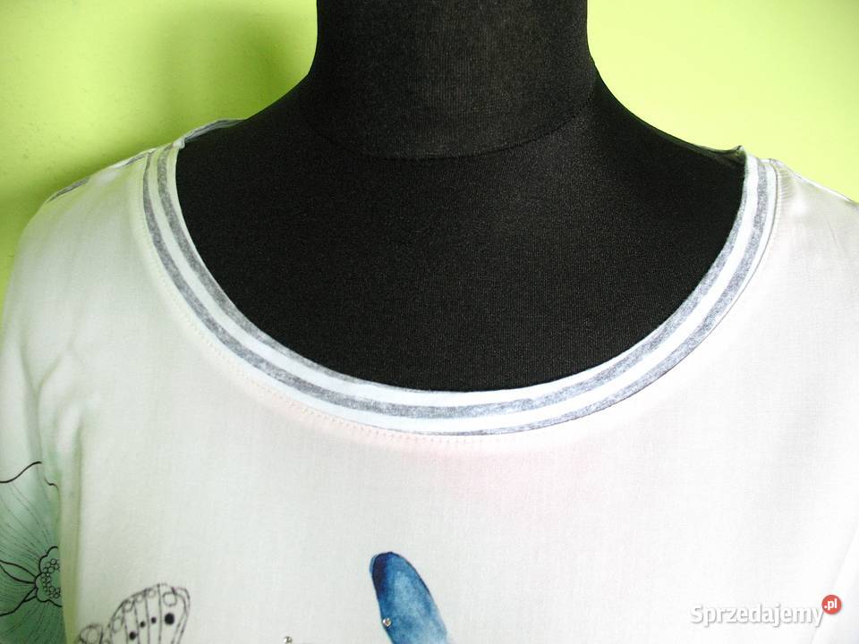 Bluzka w ważki 42 XL wiskoza i bawełna Dress In Inny wzór Siedlce