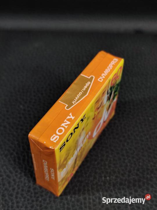 Nowa Kaseta MiniDV Sony Premium DVM60 60 min do Części i akcesoria Poddębice
