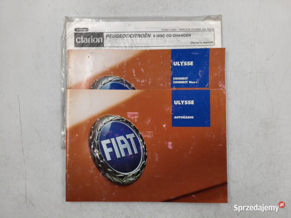 Nawigacja Radio Zmieniarka CD Citroen C8 Fiat Wyszków