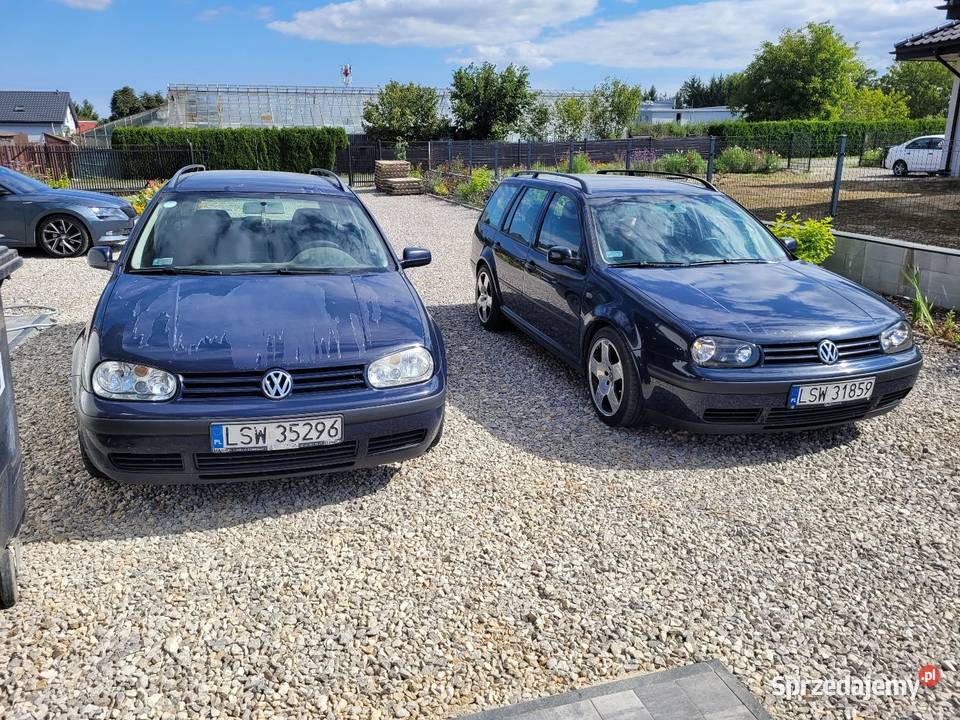 Lampy przód Golf 4 czarne środki Lampy przednie Świdnik