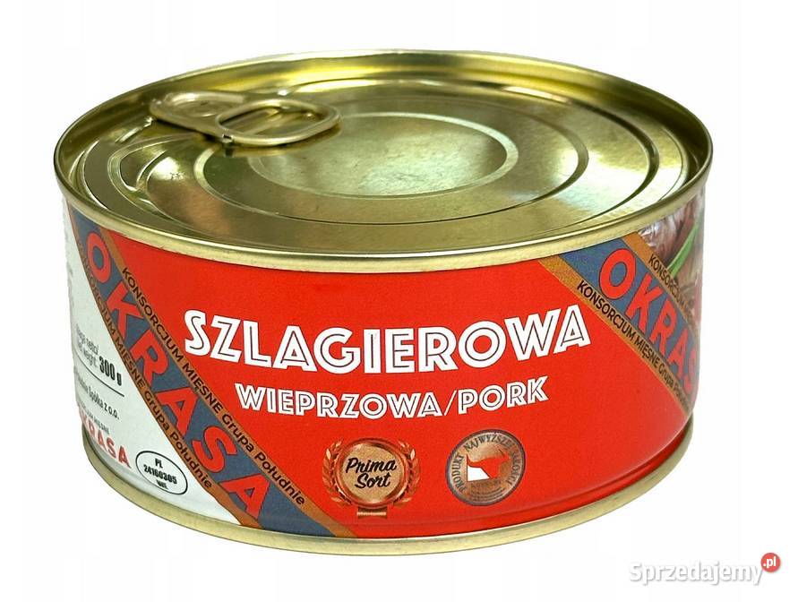 Smaczne konserwy mięsne Pilica