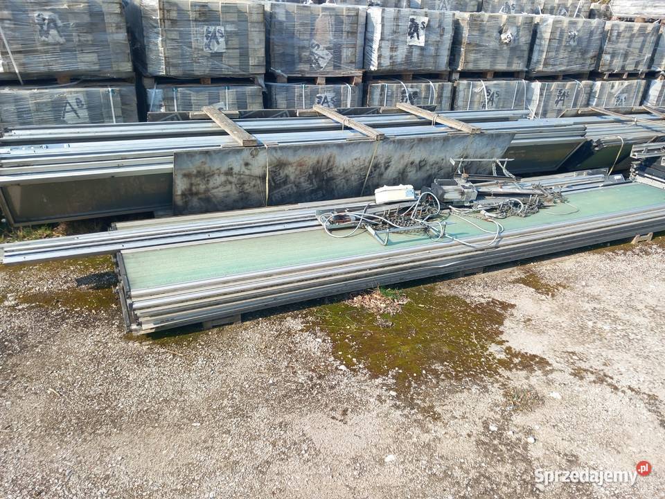 Brama wjazdowa do hali segmentowa z napędem Magazynowanie Łask sprzedam