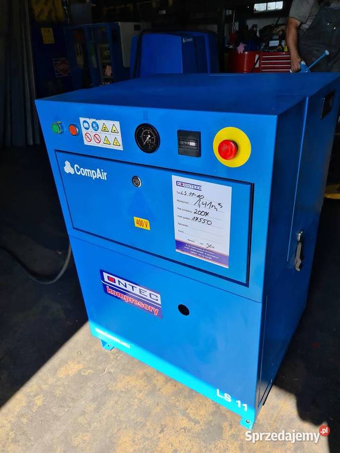 Kompresor śrubowy COMPAIR LS 11 11 kw Zduny sprzedam