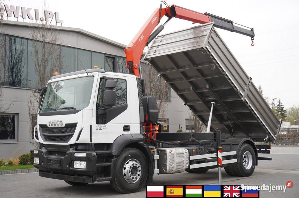 Iveco Stralis 19310 E6 4x2 Fassi 690 MTH pilot diesel Kraków