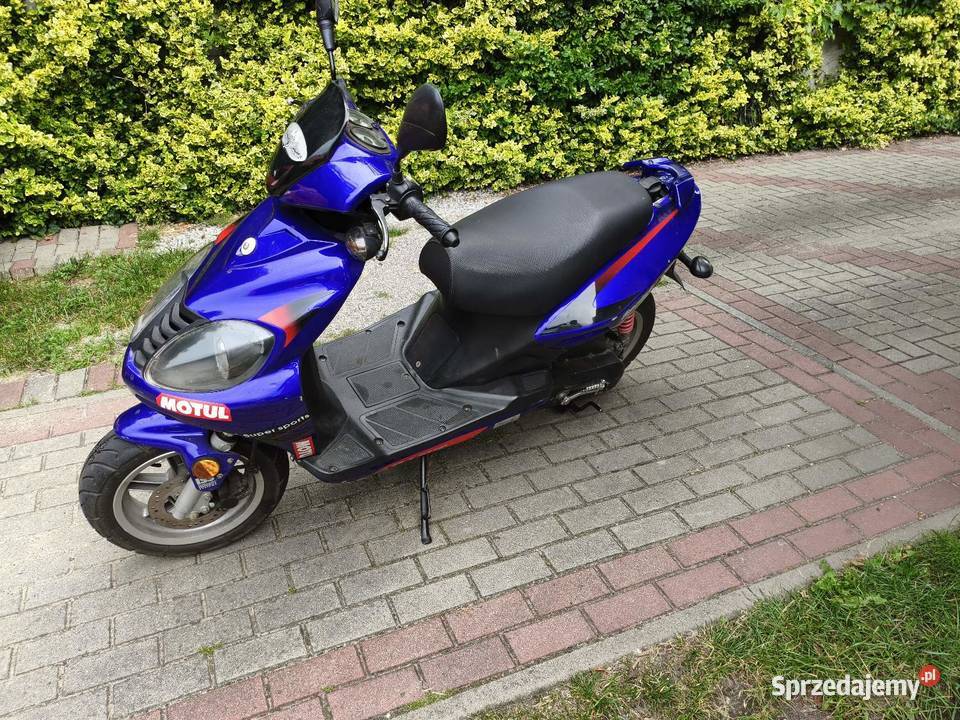 Skuter Longjia Alien 50 2T sprawny opłacony dwusuwowy śląskie Herby