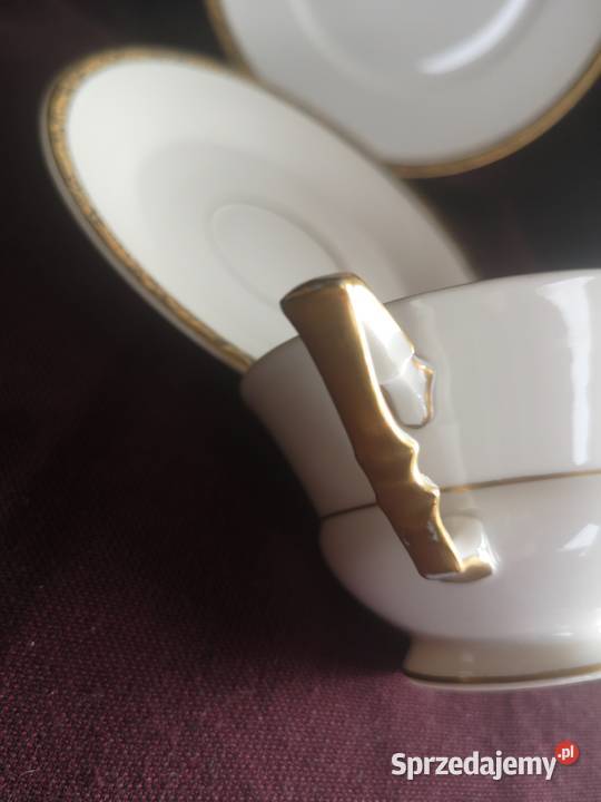 Hutschenrouther Filiżanka z talerzykiem Gdańsk