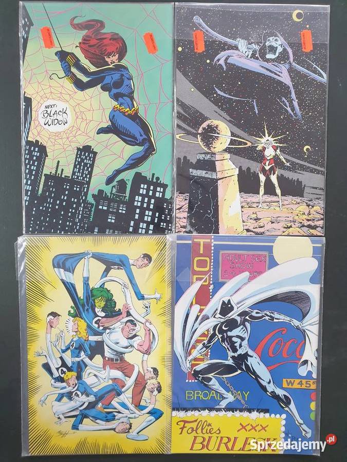 Marvel Fanfare zestaw 11 oryginalnych komiksów Gdynia