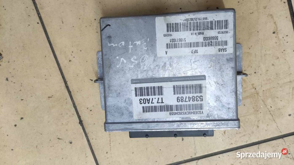 SAAM ECU KOMPUTER T77A03 5384789 małopolskie