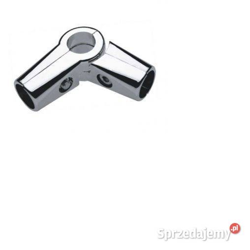 ROZETA UCHWYT ZŁĄCZE DWURAMIENNE KĄTOWE RURA FI