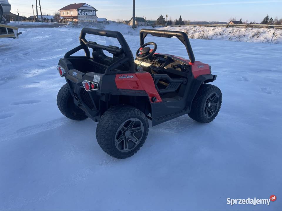 Samochód elektryczny dzieci 2os 4x4 Rutki-Kossaki