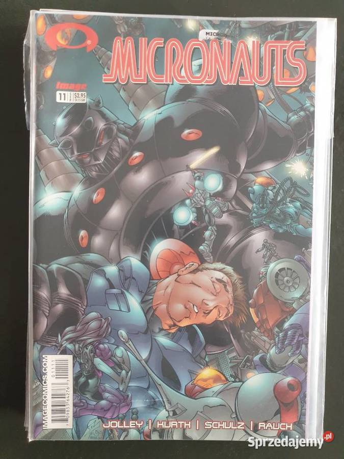 Manga Micronauts miniseria 11 komiksów Image USA Amerykańskie Komiksy pomorskie Gdynia