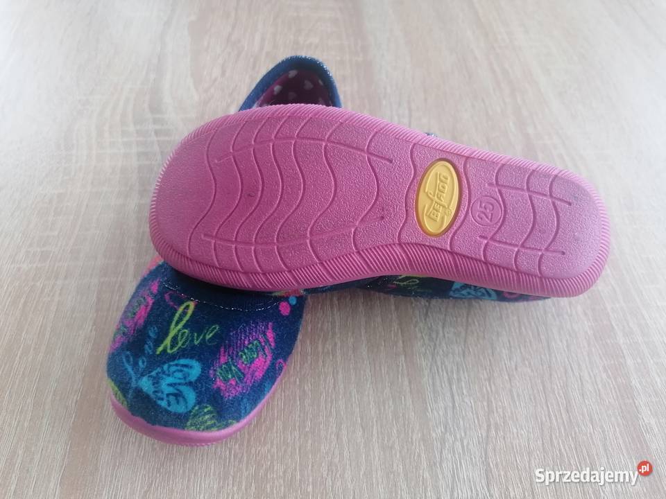 Kapcie befado rozmiar 25 wkładka 16 Łódź