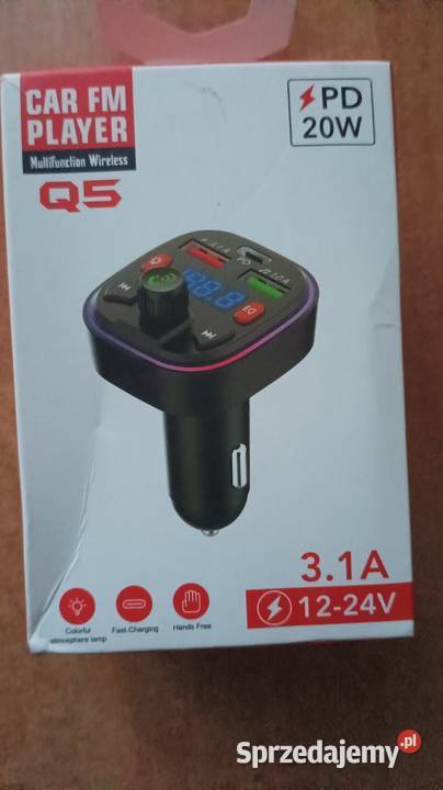 Transmiter car FM player Q 5 śląskie Bieruń