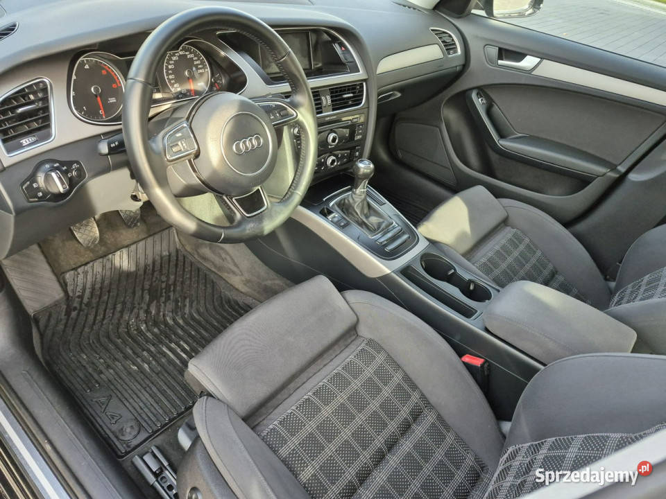 Audi A4 xenon led navi chromy ładny sedan B8 podgrzewane fotele sprzedam