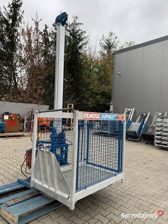 Winda budowlana wyciąg Steinweg Superlift 15 m nie wielkopolskie Poznań