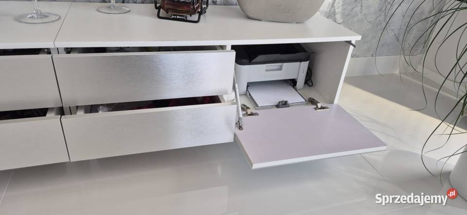 Szafka RTV Komoda z szufladami szczotkowanymi 42cm Lublin