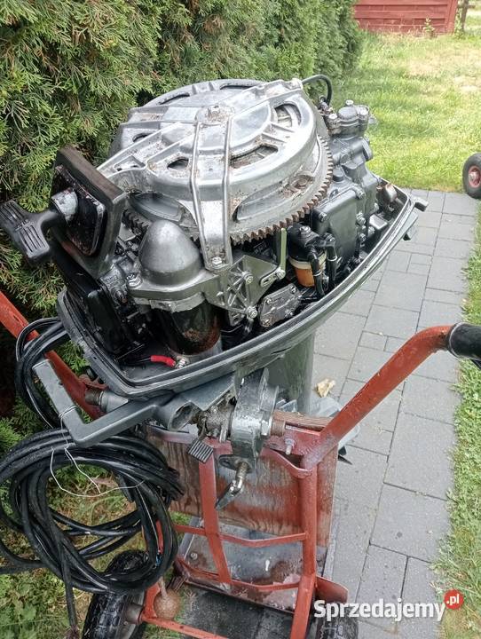 silnik zaburtowy Yamaha 25 rozrusznik Tłuszcz