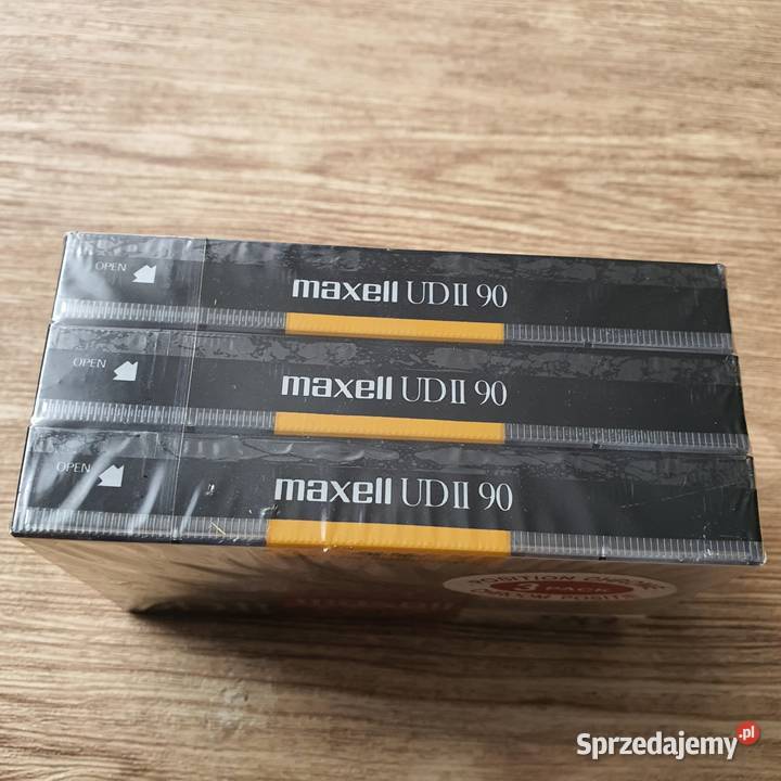 Maxell UD 90 kasety magnetofonowe 3 i więcej Nowa Sól