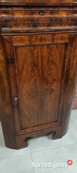 Piękny kątnik biedermeier antyk Antyki Łagów sprzedam