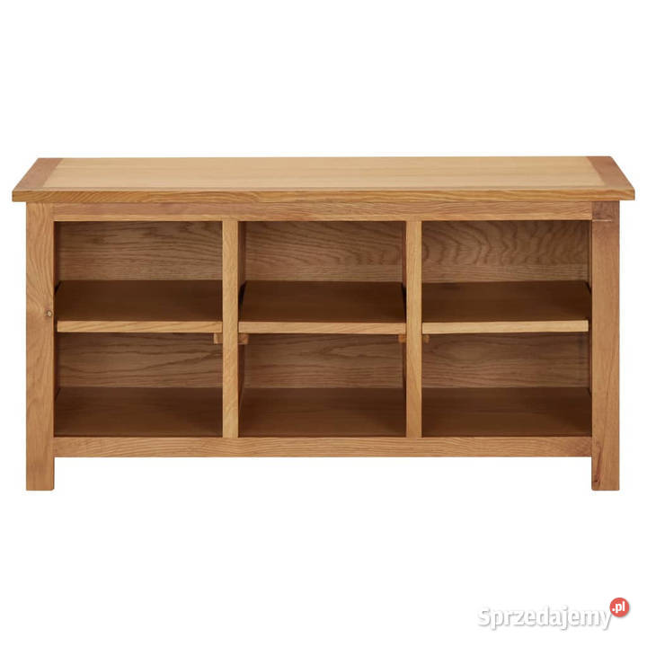 Półka na buty 90x37x45 lite drewno dębowe