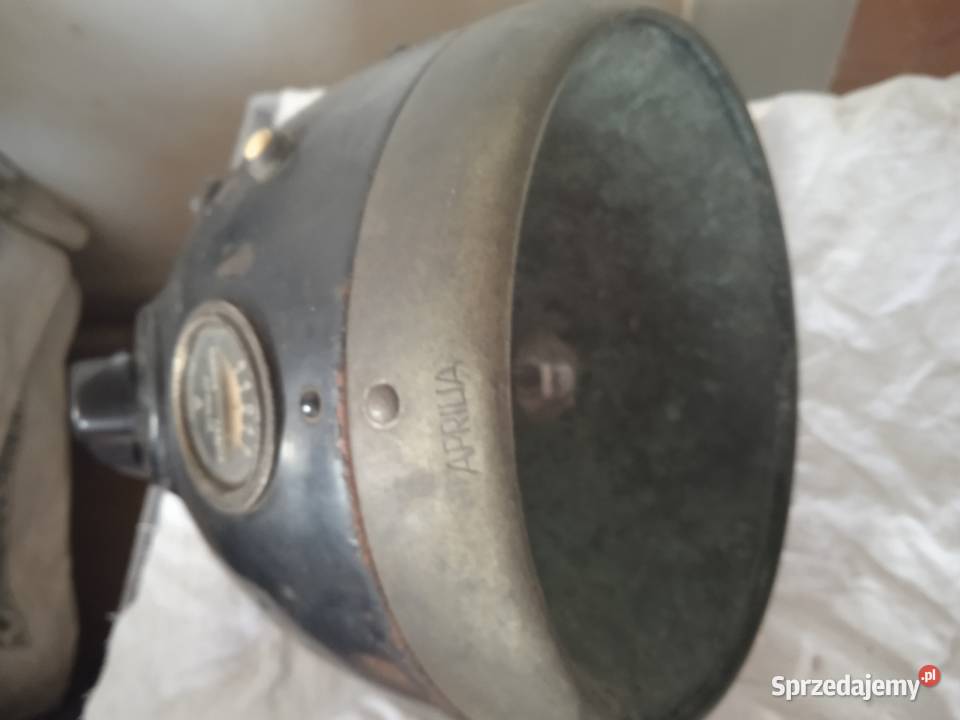 Aprilia włoska lampa Moto guzzi Gilera Reflektory i halogeny Klęczany sprzedam