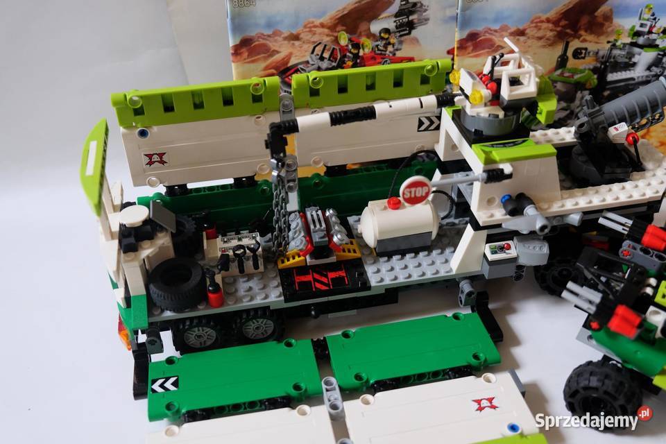 Lego World Racers 8864 Pustynia zniszczenia śląskie Dąbrowa Górnicza