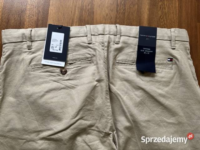 Tommy Hilfiger Denton slim straight fit bawełna Dąbie