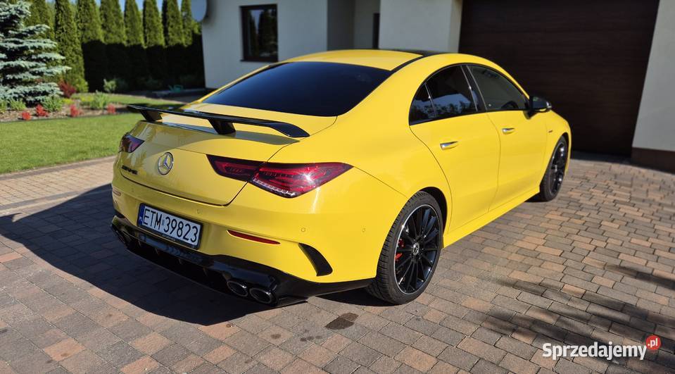 Mercedes CLA 200 kajowy bezwypadkowy