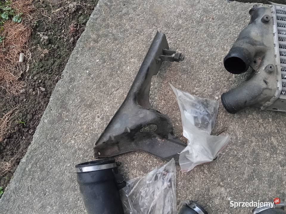 Intercooler zestaw Golf MK2 16TD oryginał Jetta Silniki i osprzęt Frysztak