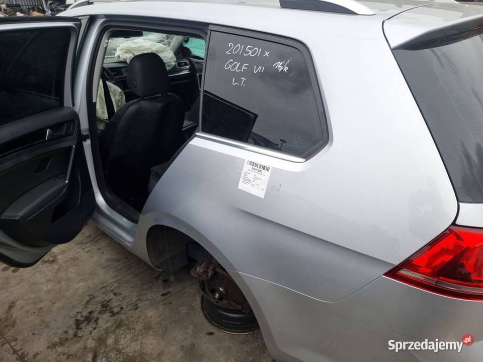 ĆWIARTKA BŁOTNIK LEWY TYŁ VOLKSWAGEN GOLF VII Lipno sprzedam