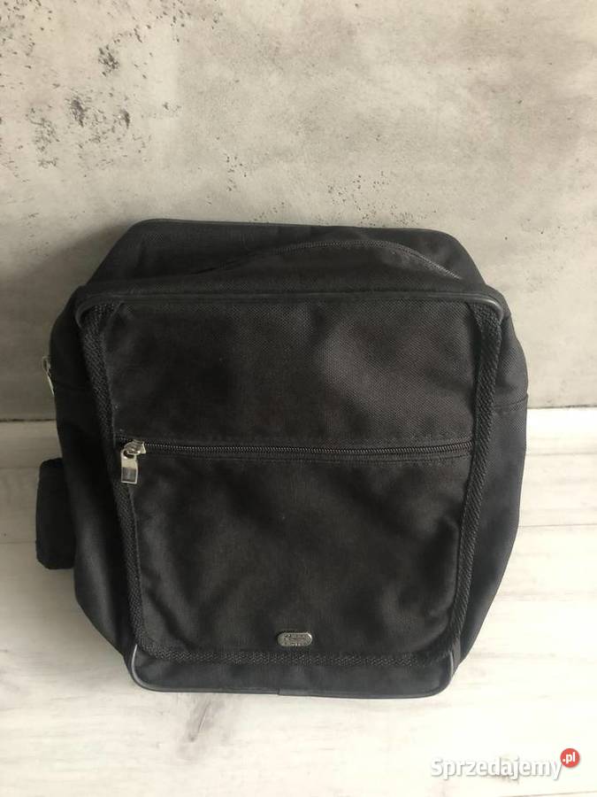 Plecak tornister torba czarna średnia Łódź
