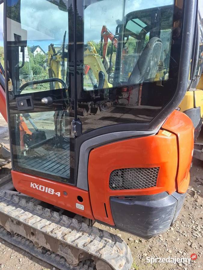 Minikoparka Kubota KX184 18t nie Puzdrowo