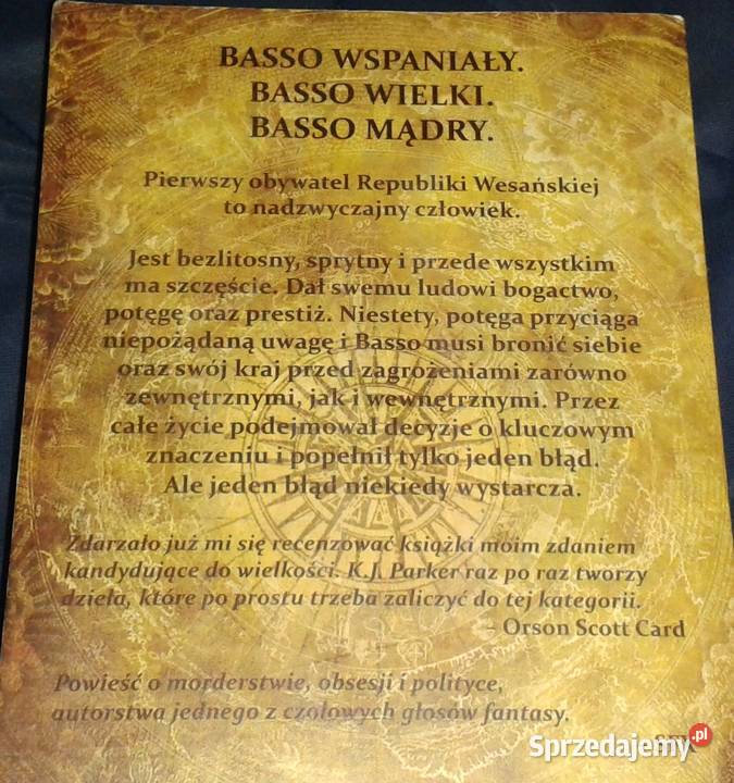 Składany nóż K J Parker Rok wydania 2013 Książki i Podręczniki Chełm sprzedam