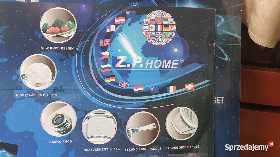 Nowy komplet garnków niemieckiej firmy ZP Home Garnki i szybkowary Gdańsk